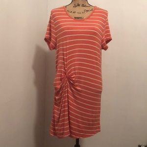 Anthropologie Deletta striped shirt dress